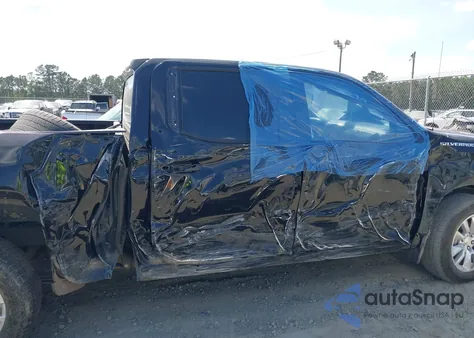 2022 Chevrolet Silverado 1500 Ltd 2Wd Short Bed Custom из США, поврежденный, VIN 1GCPWBEK2NZ175534